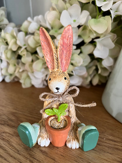 Sitting Garden Bunny