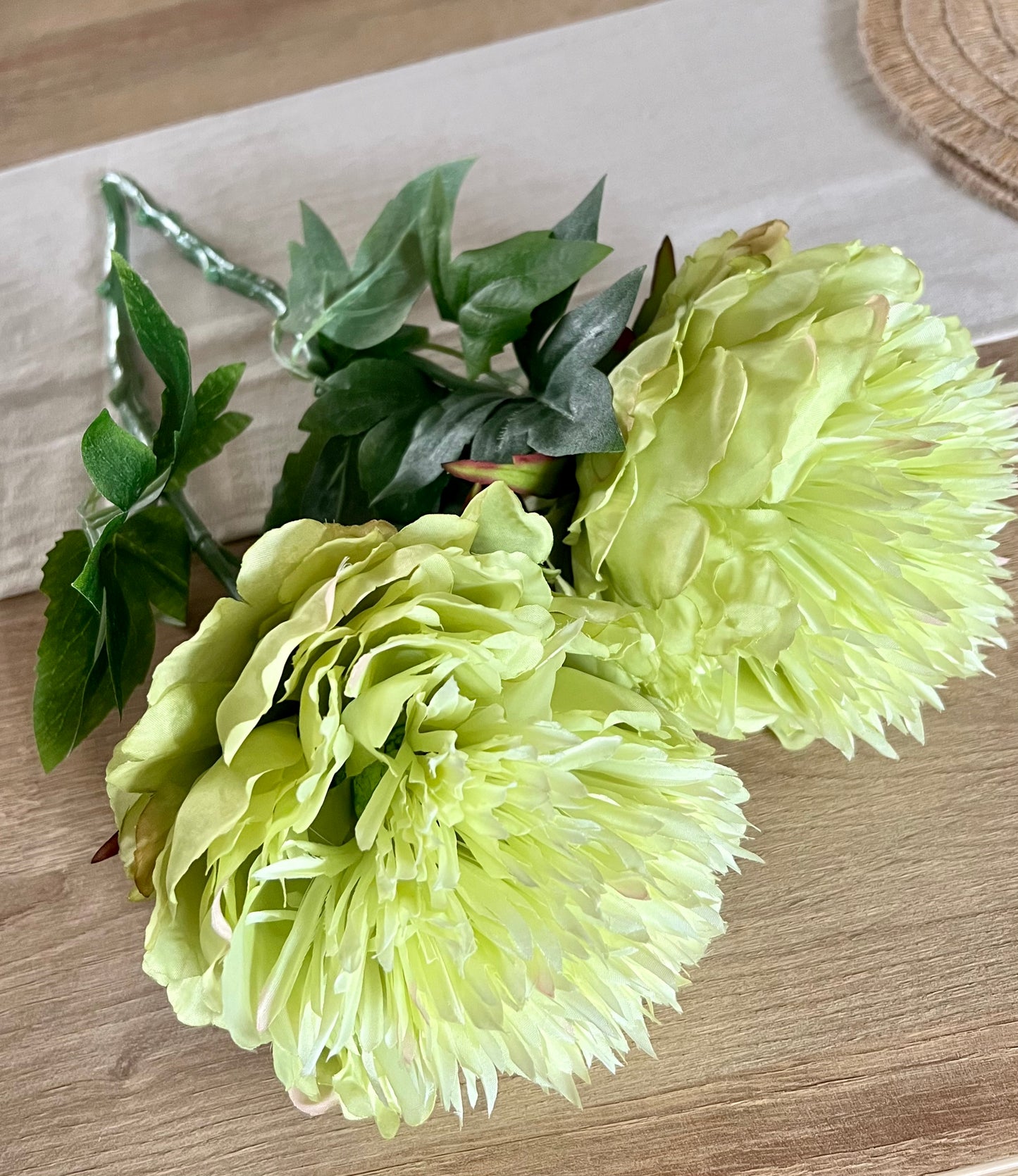 Single Green Peony