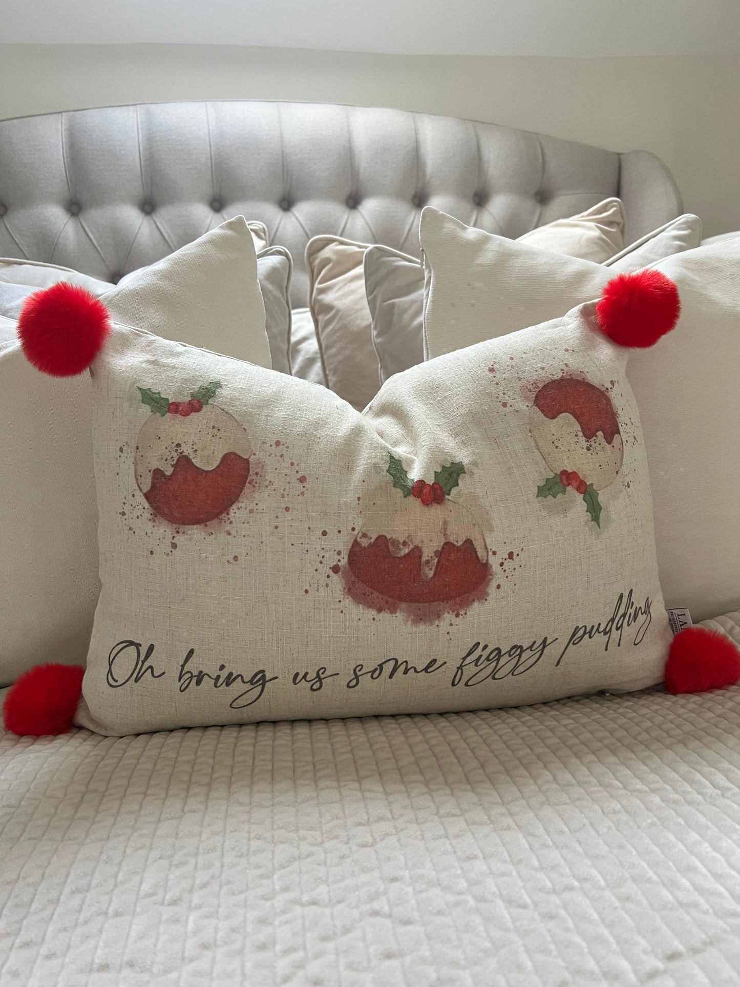 Christmas Pudding Cushion