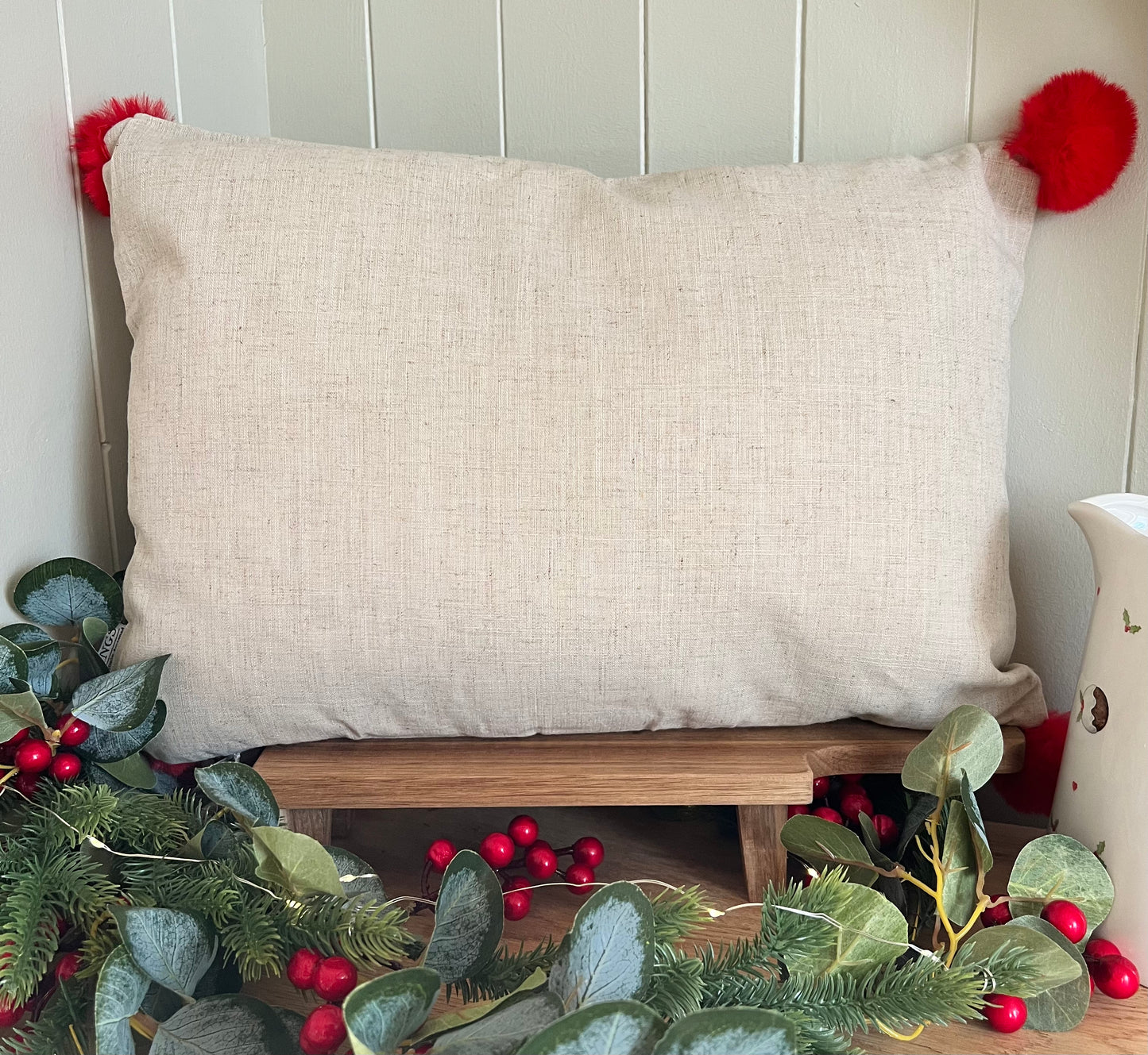 Christmas Pudding Cushion