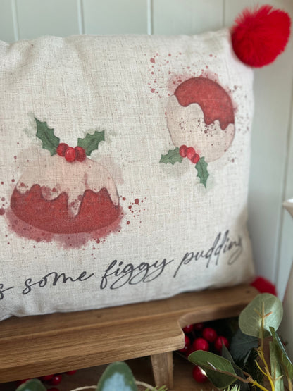 Christmas Pudding Cushion