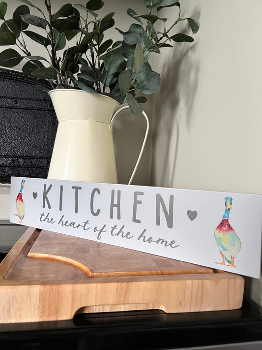 Duck Kitchen Sign