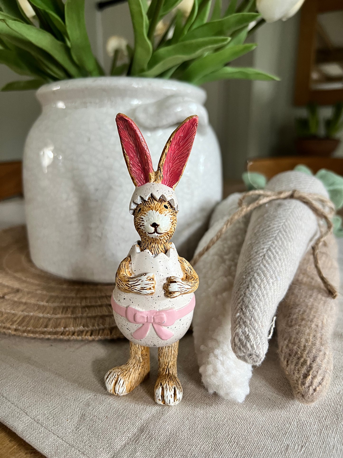 Easter Resin Rabbit