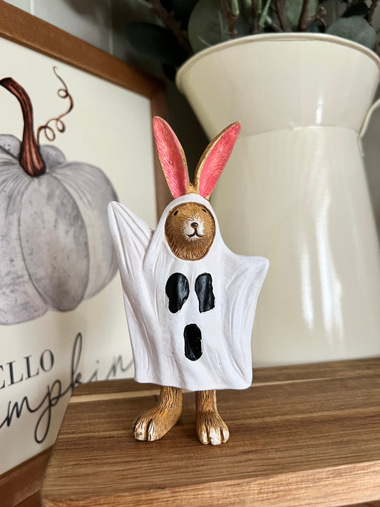 Ghost Bunny Ornament