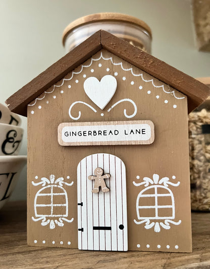 Gingerbread Lane Wooden House