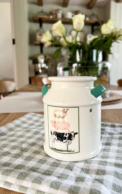 Milk Churn Wax Melt Burner