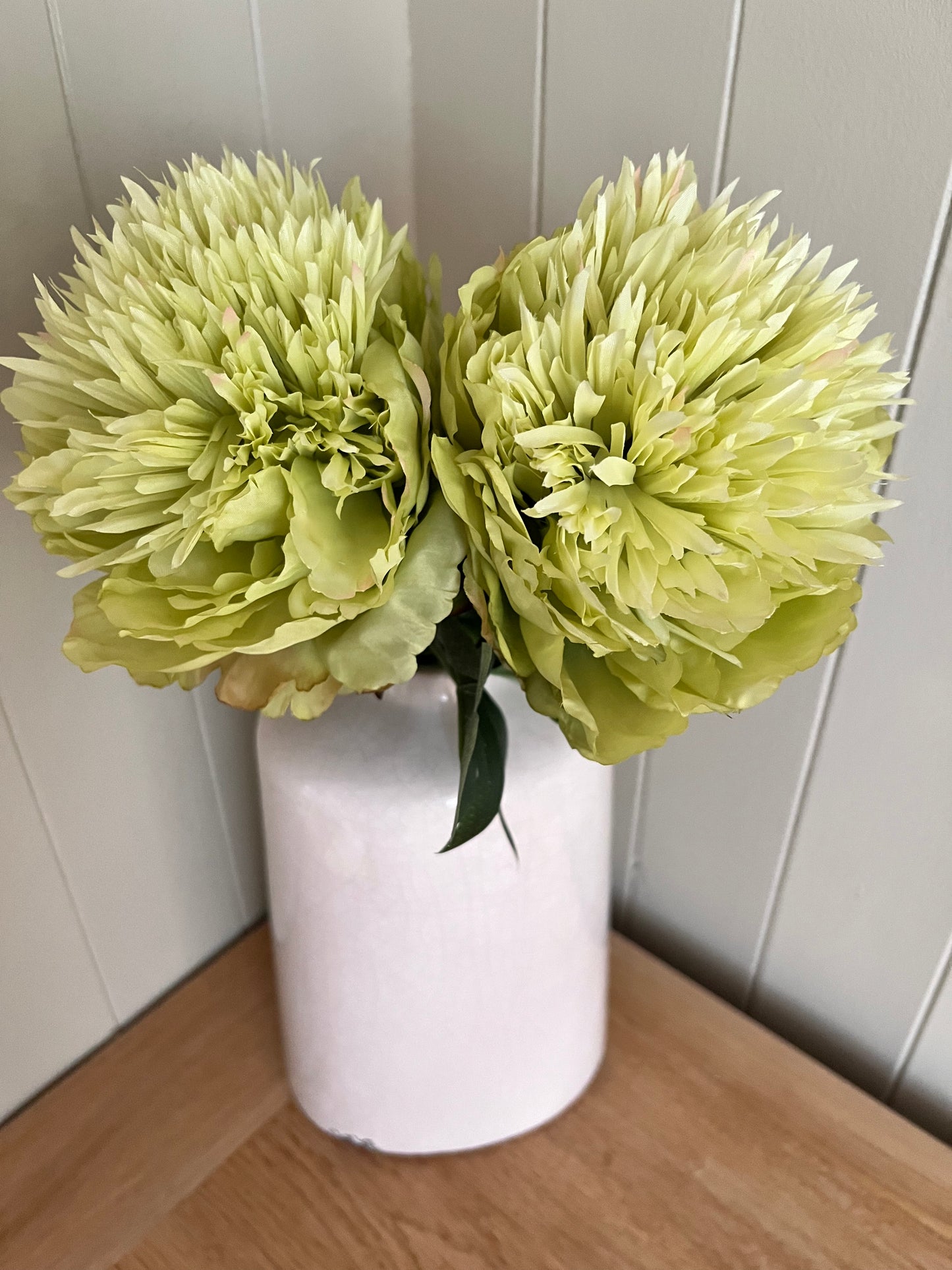 Single Green Peony