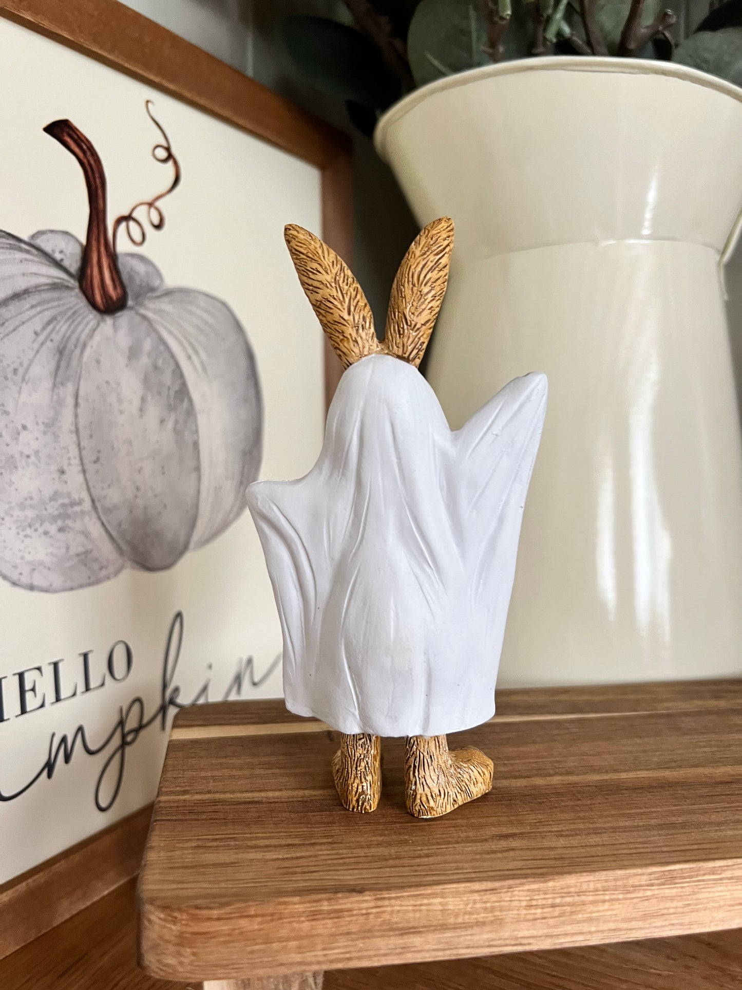 Ghost Bunny Ornament