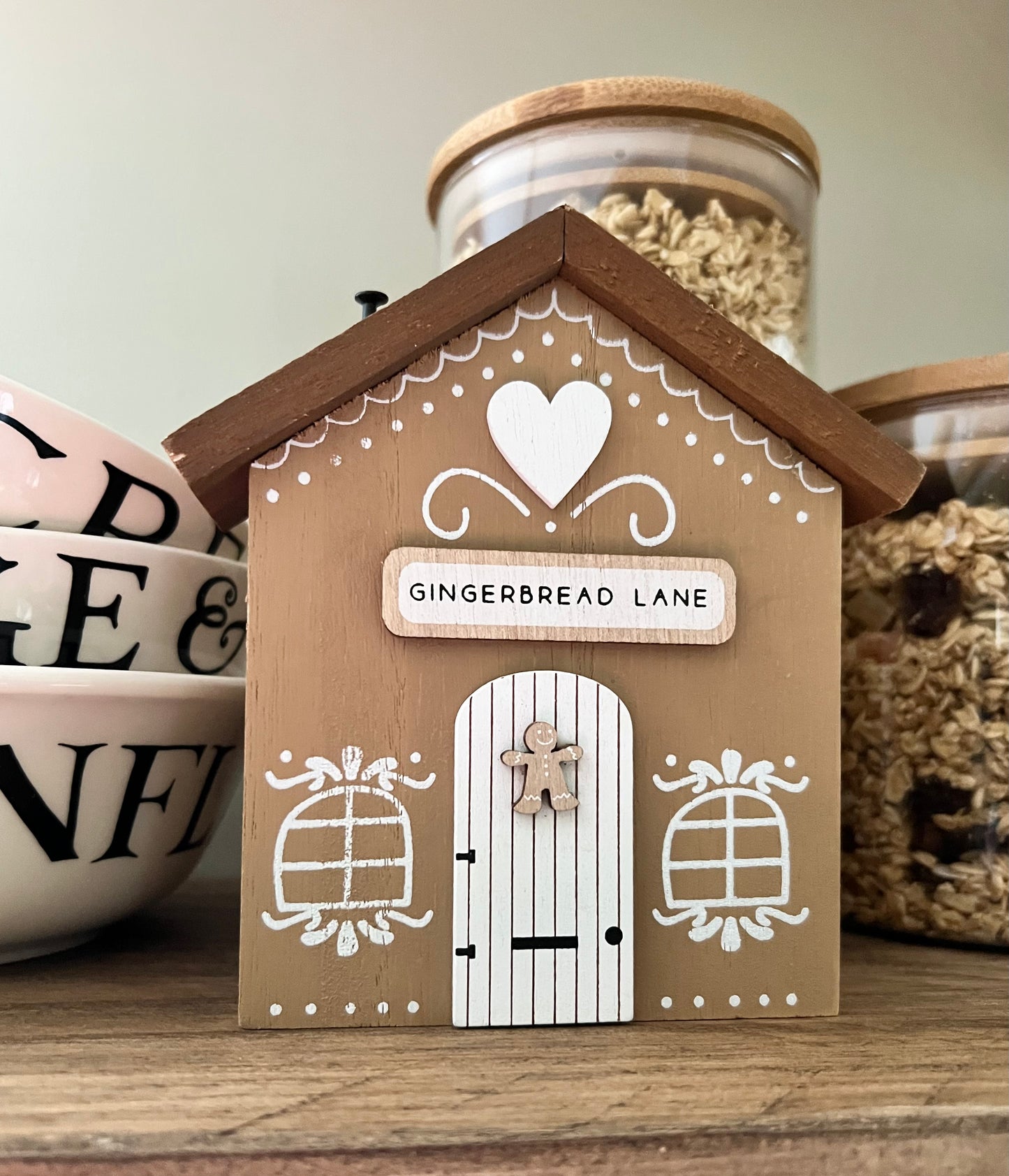 Gingerbread Lane Wooden House