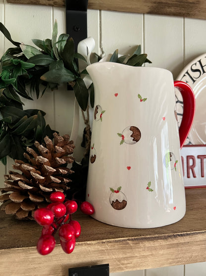 Christmas Pudding Jug