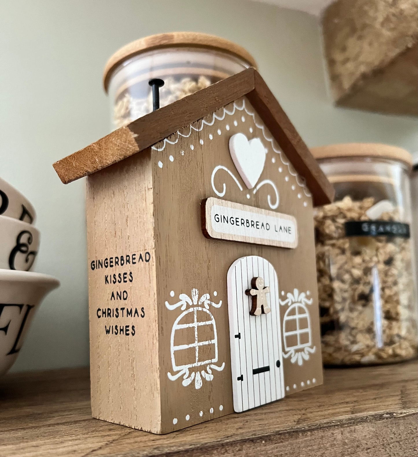 Gingerbread Lane Wooden House