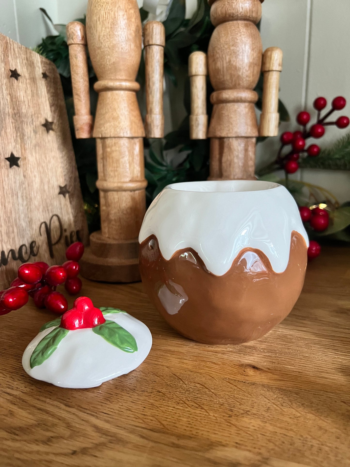 Christmas Pudding Wax Melt Burner