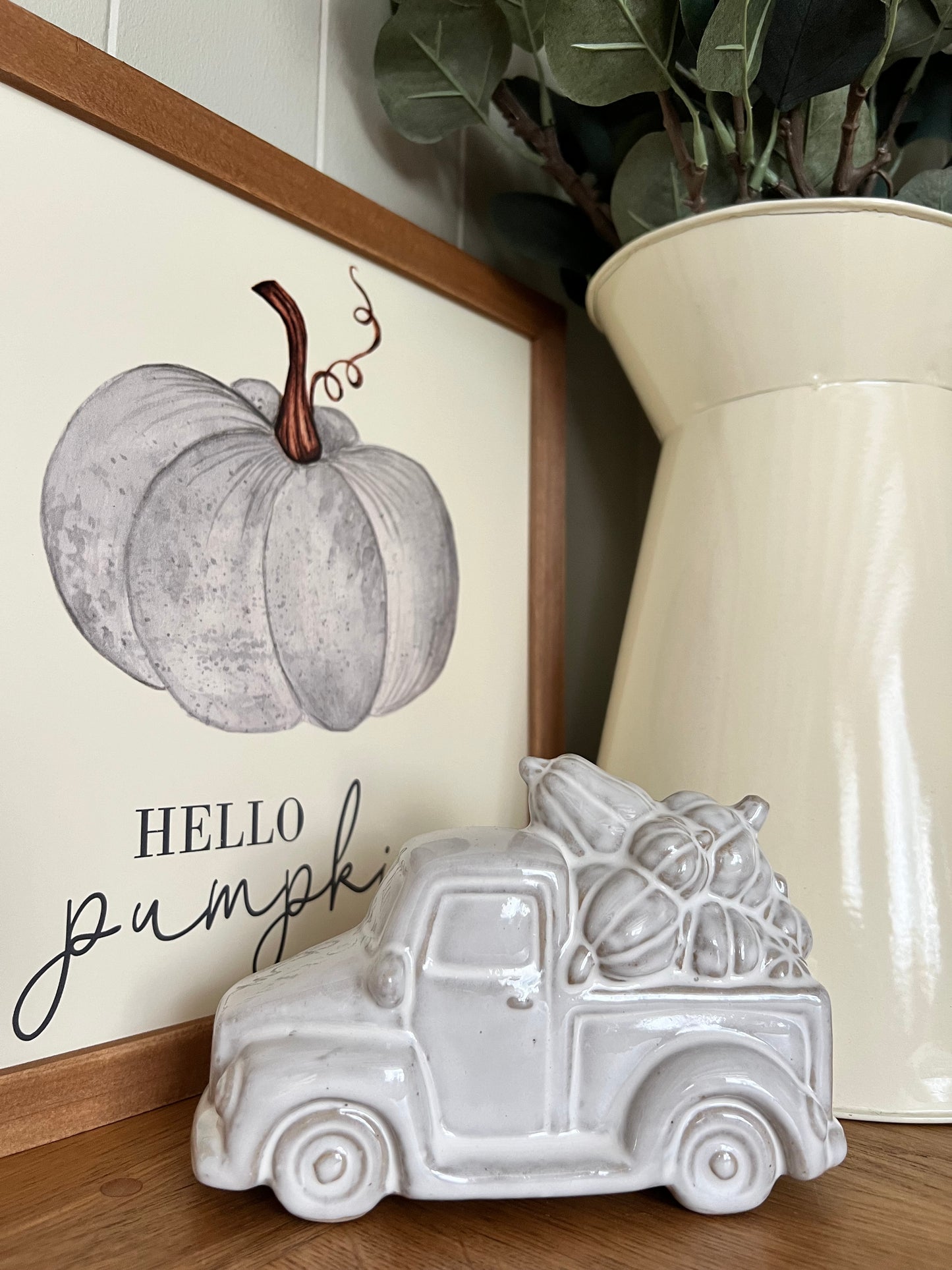 Pumpkin Truck Ornament