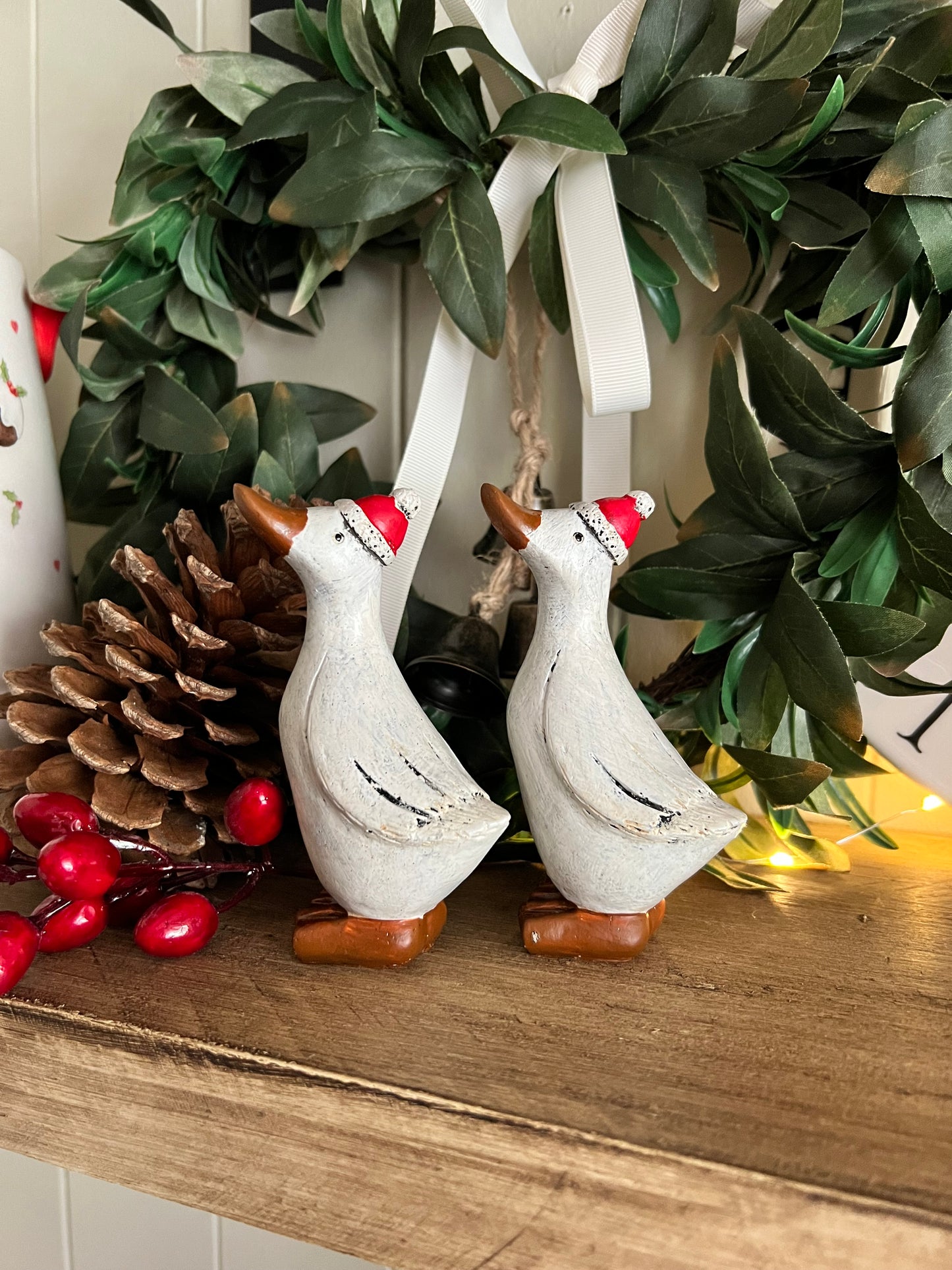 White Christmas Duck