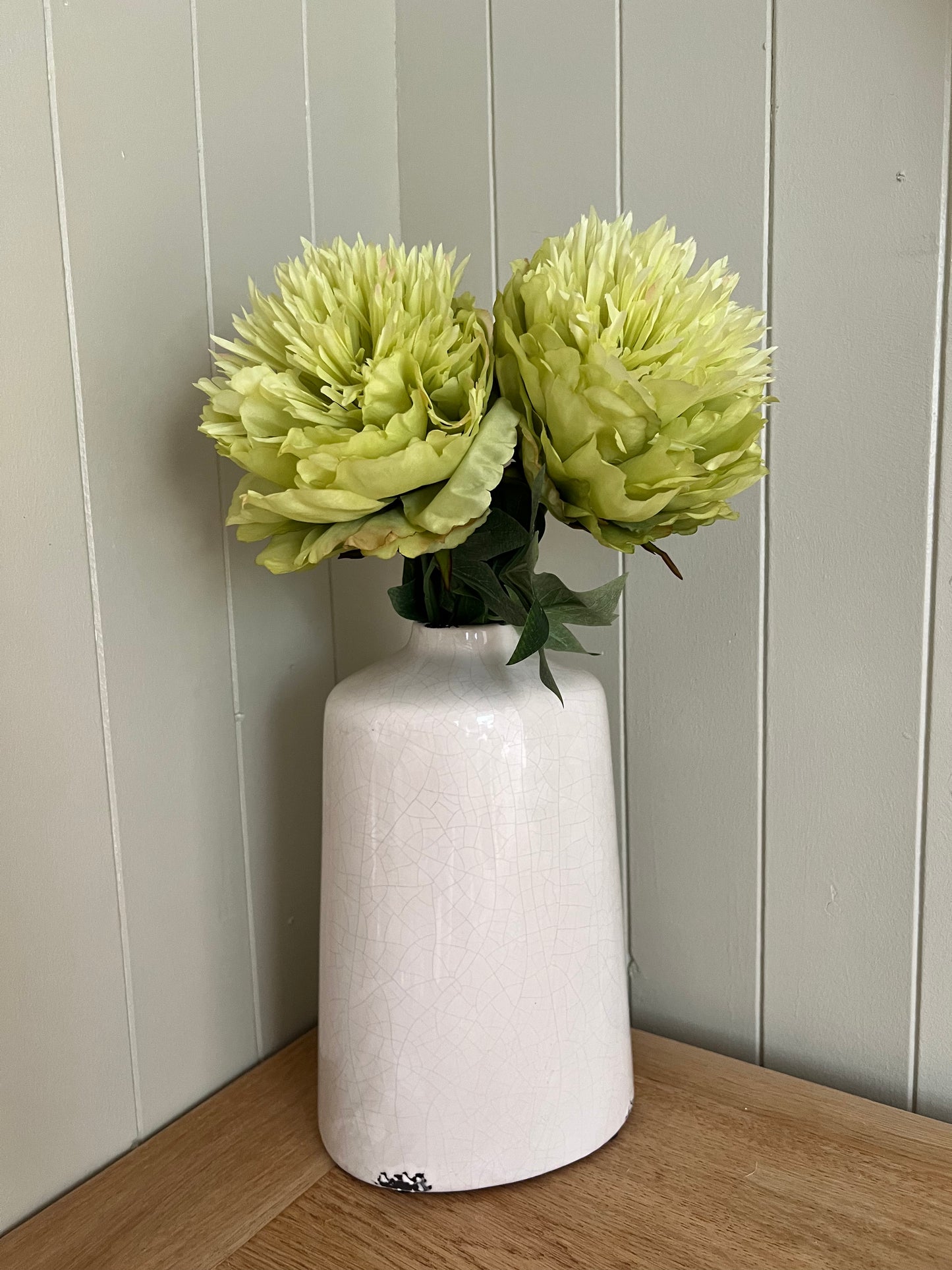 Single Green Peony